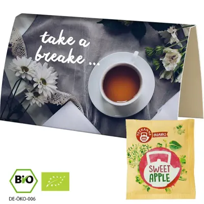 Bio Beuteltee Sweet Apple in Werbekarte (1 Stück)