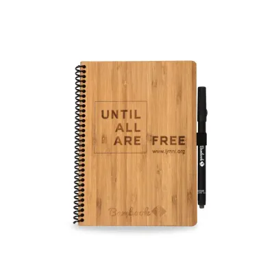 Bambook A5 Hardcover Bambook A5 Hardcover - wiederverwendbares Notizbucht inklusive Gravur als hochwertiges Werbegeschenk mit Logo