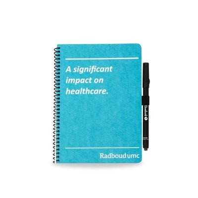 Bambook A5 Softcover - wiederverwendbares Notizbucht inklusive Digitaldruck als hochwertiges Werbegeschenk mit Logo 