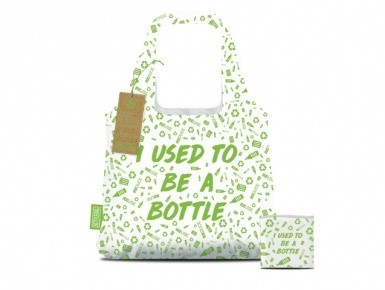 BottleBag faltbare Tasche als Werbeartikel mit Logo - Nachhaltig mit recyceltem Material