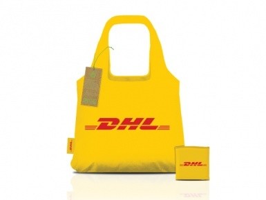 BottleBag faltbare Tasche als Werbeartikel mit Logo - Nachhaltig mit recyceltem Material
