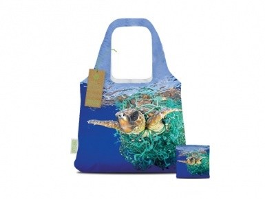 BottleBag faltbare Tasche als Werbeartikel mit Logo - Nachhaltig mit recyceltem Material