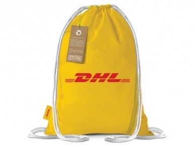 BottleBag Turnbeutel als Werbeartikel mit Logo - Nachhaltig mit recyceltem Material