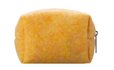 Kosmetiktasche Puck aus rPET-Filz Kosmetiktasche Puck aus rPET-Filz