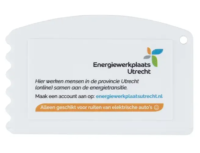 Eiskratzer aus recyceltem Plastik