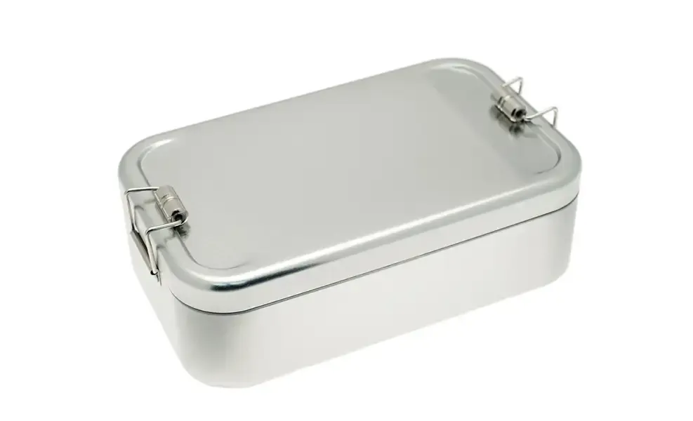 Lunchbox XL - Brotdose aus Weißblech mit deinem Design als Werbeartikel mit Logo