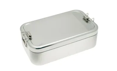 Lunchbox XL - Brotdose aus Weißblech mit deinem Design als Werbeartikel mit Logo