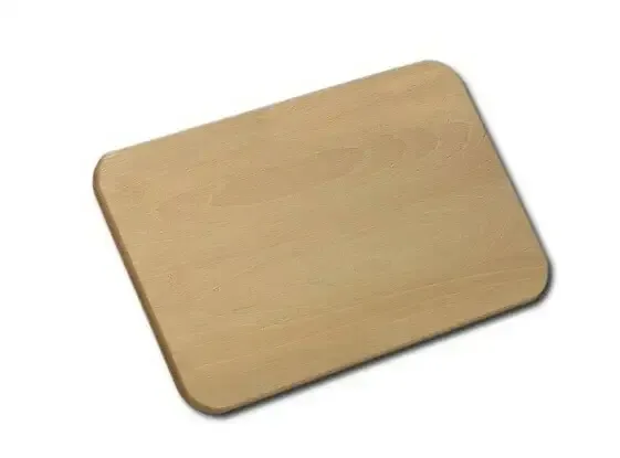Brotzeitbrettchen klein aus Buchenholz mit deinem Logo als Werbeartikel