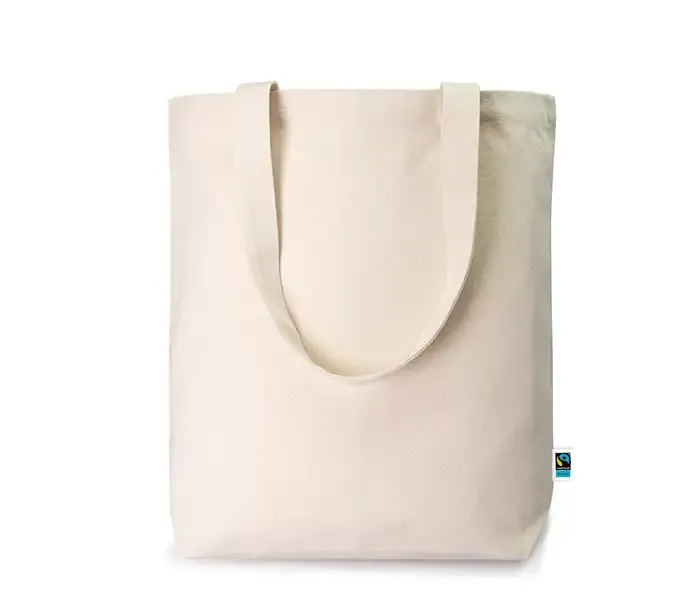 Bio-Baumwolltasche Lucia mit Siebdruck als Werbeartikel mit Logo erhältlich in unterschiedlichen Farben 