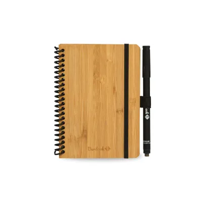 Bambook A6 Hardcover - wiederverwendbares Notizbucht inklusive Gravur als hochwertiges Werbegeschenk mit Logo 