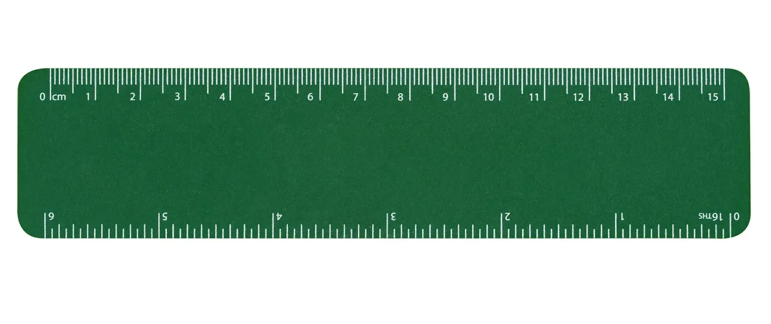 Flexi recyceltes Lineal 15cm