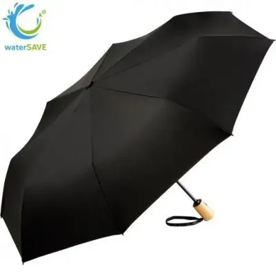 waterSAVE AOC-Mini-Taschenschirm ÖkoBrella waterSAVE AOC-Mini-Taschenschirm ÖkoBrella mit Druck als hochwertiger Werbeartikel mit Logo für Mitarbeiter und Kunden