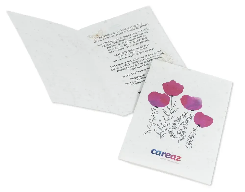 Saatgutpapier Grußkarte A5 - 80g/m²