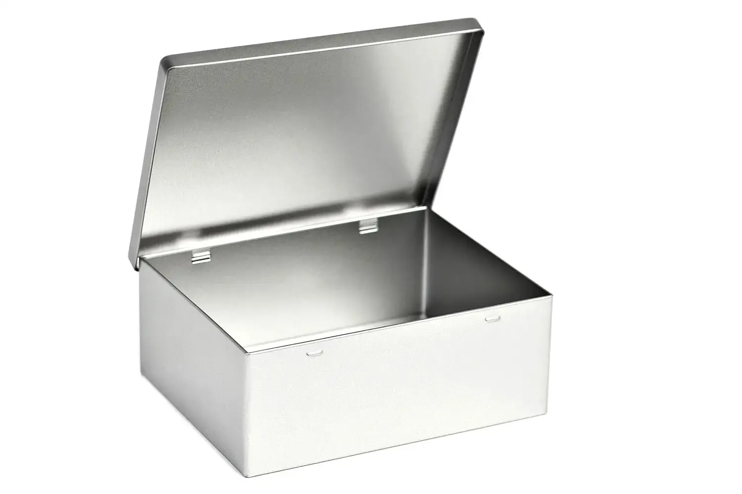 Weißblechbox mit Klappdeckel mit deinem Design als Werbeartikel mit Logo