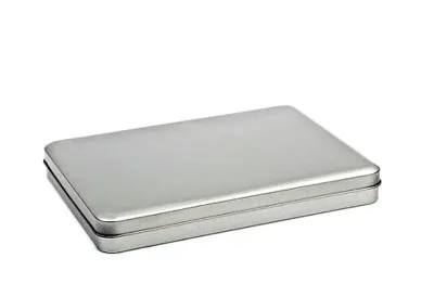 Weißblechdose A5 Maxi Weißblechdose A5 Maxi als Geschenkverpackung mit Logo
