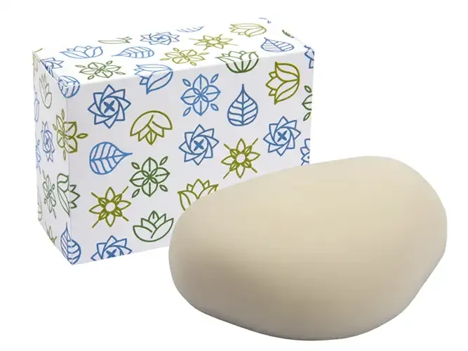 Feste Körperbutter inklusive Druck auf der Verpackung als Werbeartikel mit Logo