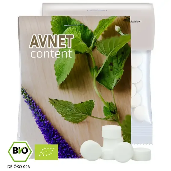 Bio Pfefferminz Drops 15g  (Vegan)