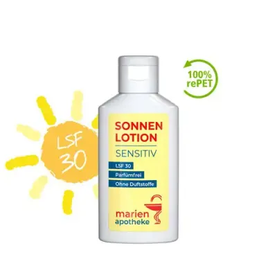 Sonnenmilch sensitiv LSF 30 50ml Sonnenmilch sensitiv LSF 30 50ml inklusive Digitaldruck auf dem Etikett als Werbeartikel mit Logo