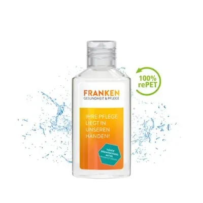 Hände-Desinfektionsgel 50ml Hände-Desinfektionsgel 50ml inklusive Digitaldruck als Werbeartikel mit Logo