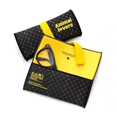 Brillen-Etui 70 x 180mm aus rPET Brillen-Etui rPET Werbeartikel mit Logo