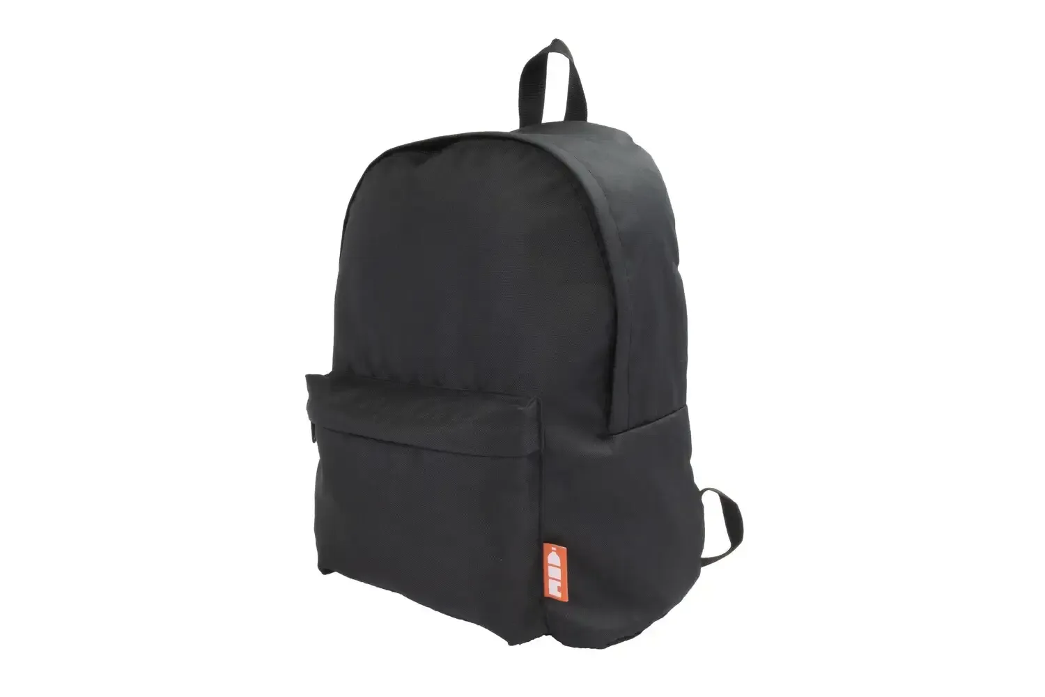 Basic Rucksack aus rPET in drei Farben erhältlich mit Transferdruck als Werbeartikel für Mitarbeitende
