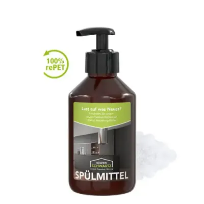 Geschirrspülmittel Apfel-Limette 250ml Geschirrspülmittel Apfel-Limette 250ml inklusive Digitaldruck auf Etikett als Werbeartikel mit Logo
