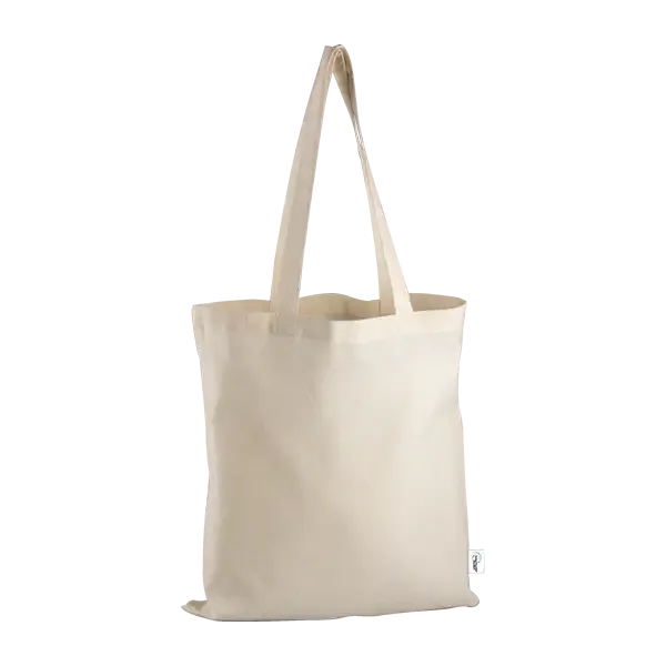 Tasche Fred mit recycelter Baumwolle und rPET mit Siebdruck als Werbeartikel mit Logo