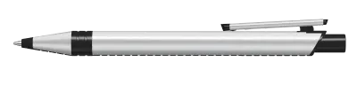 Metall-Kugelschreiber ALUMA Kugelschreiber ALUMA aus recyceltem Aluminium mit Logo als Werbeartikel für Firmen