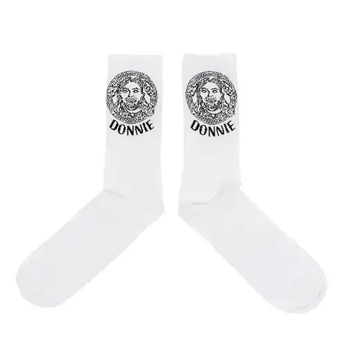 Tennissocken mit Bio-Baumwolle mit deinem Design gewebt als Werbegeschenk mit Logo
