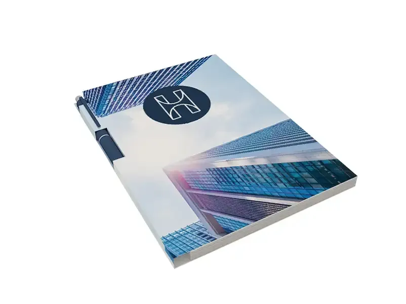 Officeblock mit individuellem Druck als Werbeartikel für Firmen mit Logo