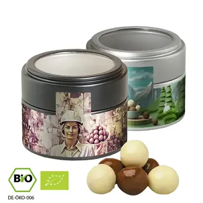 Bio Knusperkugel-Mix 45g in Metalldose Bio Knusperkugel-Mix 45g in Metalldose