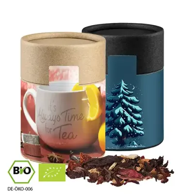 Bio Weihnachts-Früchtetee 60g in Pappdose
