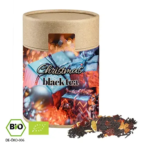 Bio Weihnachts-Schwarztee 125g in Pappdose