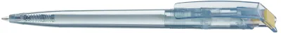 Kugelschreiber PET Pen transparent SG mit Druck als Giveaway für Firmen mit Logo