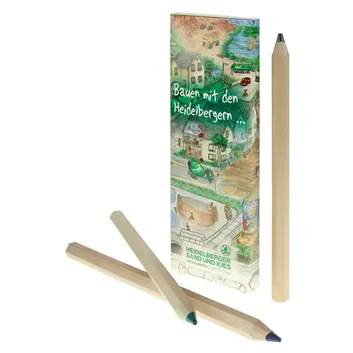 Jumbo Buntstifte 6er Set lang