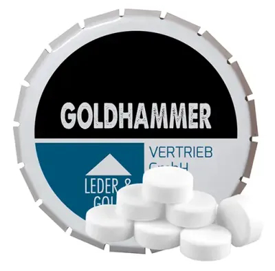 Pfefferminz Drops zuckerfrei 20g (Vegan)