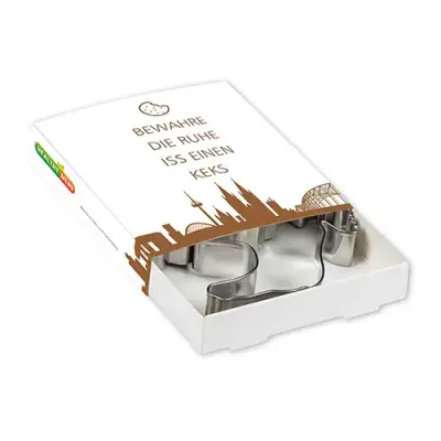 Ausstechform in Premium-Box inklusive Druck auf der Verpackung als Werbegeschenk mit Logo