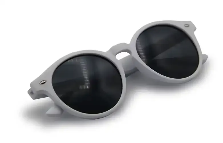 Sonnenbrille aus recyceltem Material mit Logo als Werbeartikel