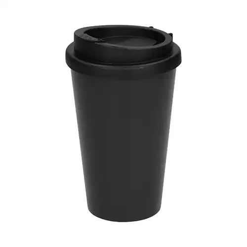 Kaffeebecher "PremiumPlus" 0,35l aus Kunststoff aus nachwachsenden Rohstoffen mit Druck als Werbeartikel