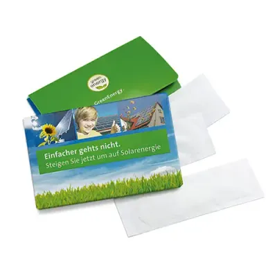 Pflaster »MailCare« (4 Pflaster) inklusive Druck auf der Verpackung als Werbegeschenk / Giveaway mit Logo