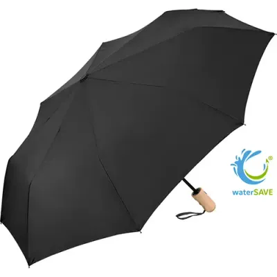 AC-Taschenschirm ÖkoBrella AC-Taschenschirm ÖkoBrella mit Logodruck als hochwertiges Werbegeschenk