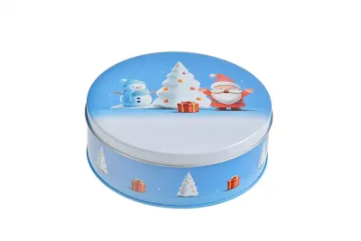 Weihnachtsdose „Wichtelfreunde“ mit deinem Logo als Werbeartikel für Mitarbeitende und Kunden