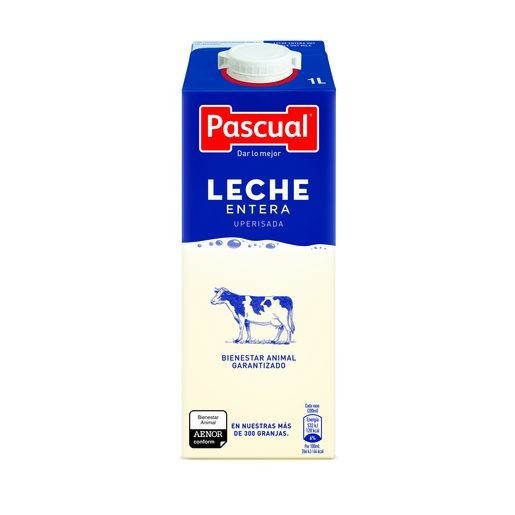PASCUAL leche entera envase 1 lt