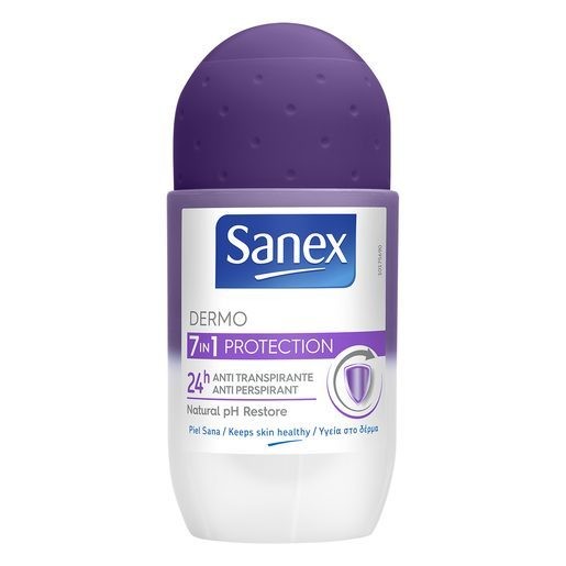 SANEX desodorante dermo 7 en 1 protection roll on 50 ml