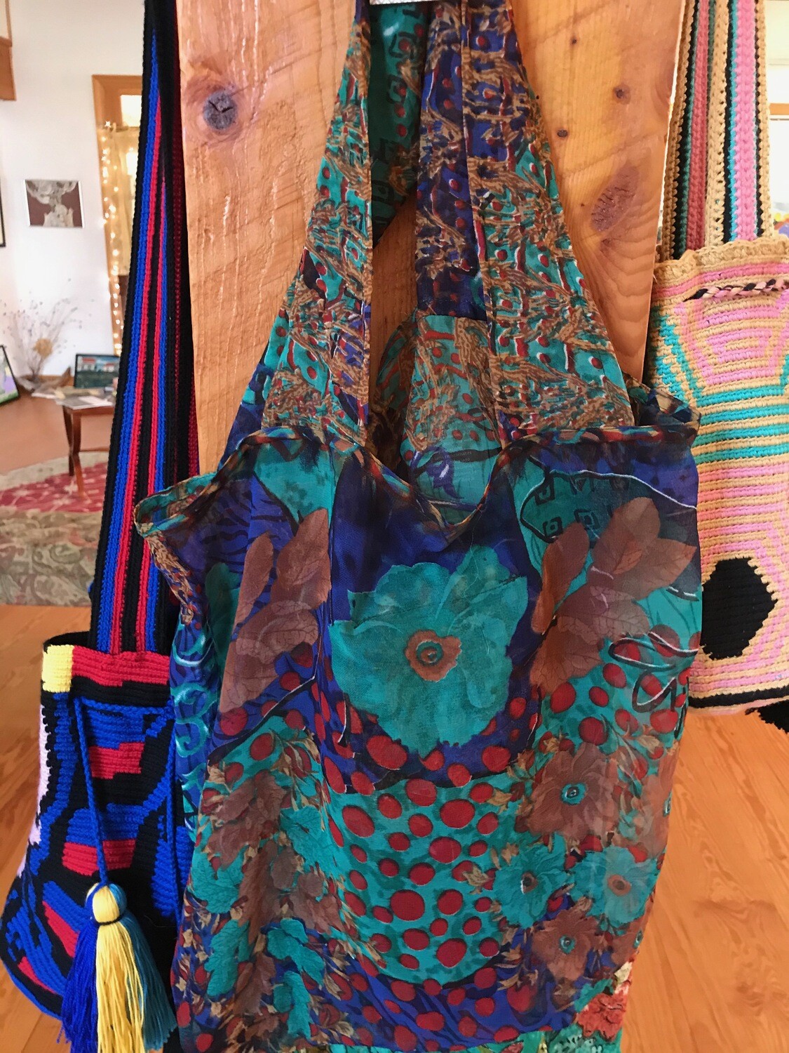 Upcycled Sari Pocket Bag