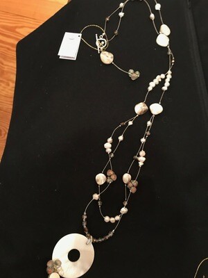 Mother of Pearl Necklace - VDesigns