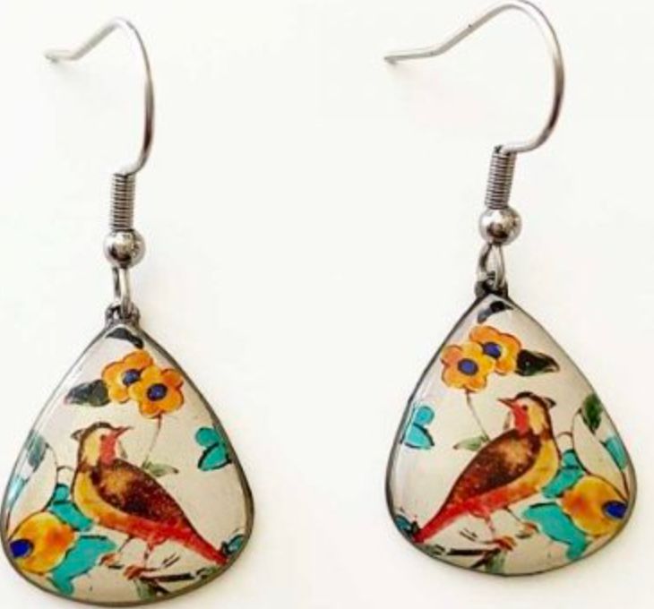 Silk Road Art - Earrings and Necklaces