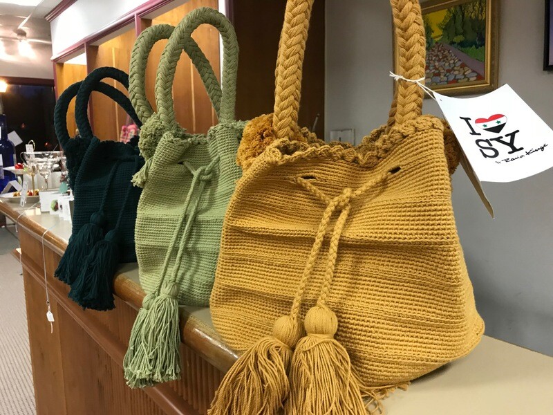 Colorful Tote Bags  -Rania Kinge Made by Women