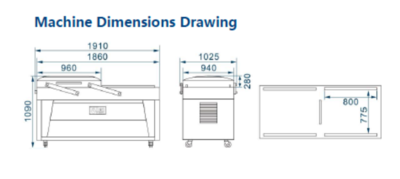 Double Chamber Vacuum Packing Machine