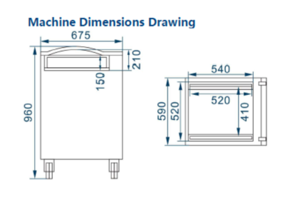 Single Chamber Vacuum Packing Machine